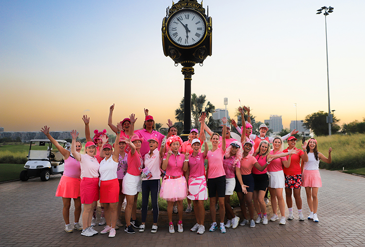 Trump International Dubai honours Breast Cancer Awareness with Pink Ladies Day