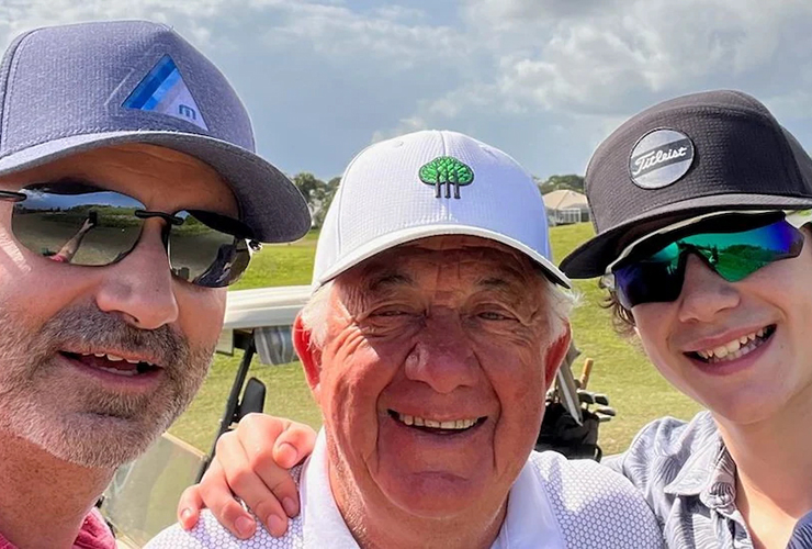 ‘Heroic’ teen saves dad’s life with CPR after golf-course heart attack