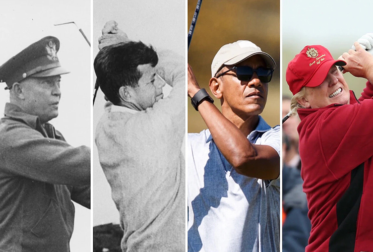 A visual history of presidential golf style through the years