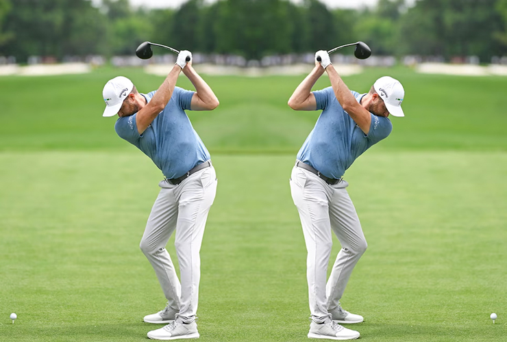 This tour pro turned his game around—literally—to enjoy playing golf with his kids