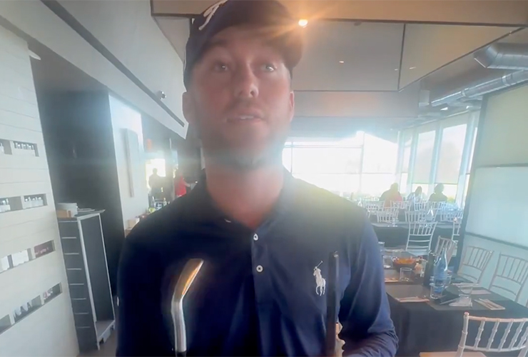 Tour pro sacrifices 8-iron to make the cut on the number at Q School