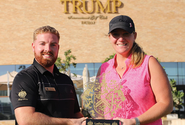 Full marks for Aoife Kelly in Trump Dubai Ladies Open