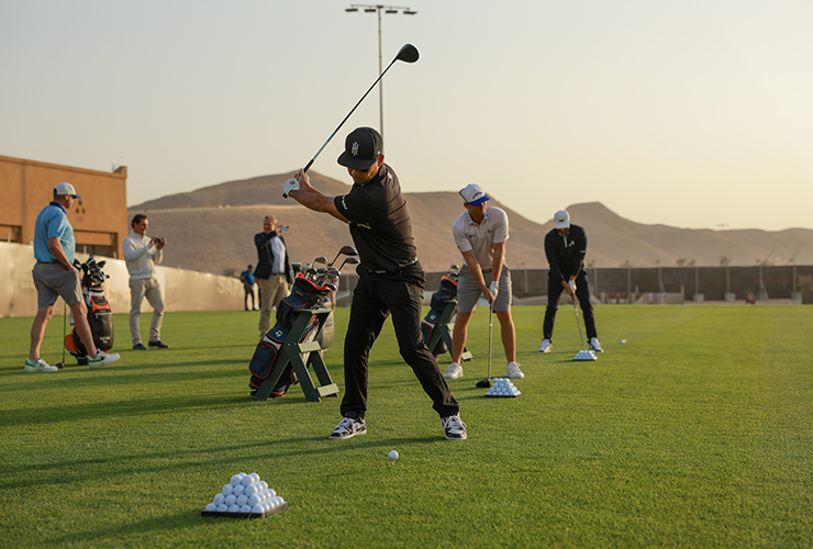 Golf Saudi Ambassadors at The Diriyah Company, Wadi Safar Signature Golf Course