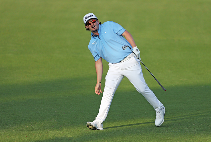 A wee bit of luck for Ewen Ferguson in Hero Dubai Desert Classic