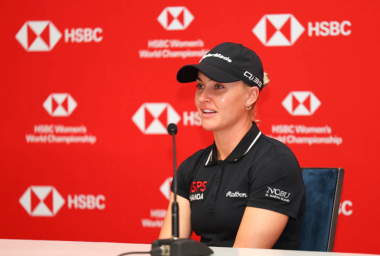 Charley Hull confused by reporter’s question: ‘I don’t think that’s about me, surely’