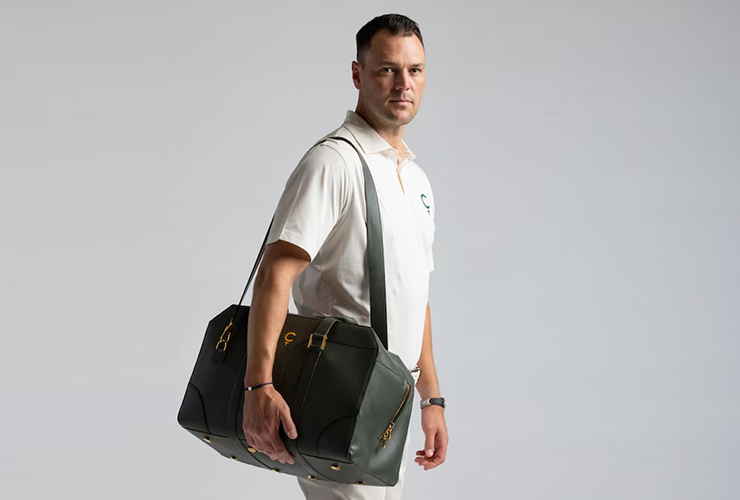 The price of Cleeks Golf Club’s new signature duffel bag will make you spit out your drink