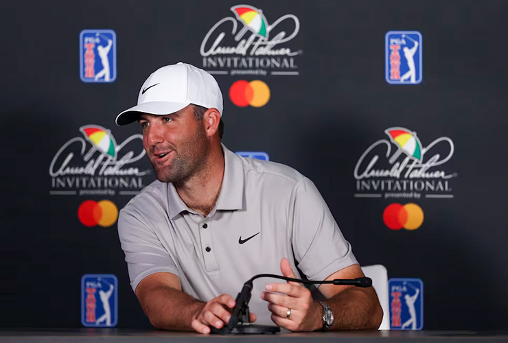 Scottie Scheffler says he lost to a 10-handicapper in his final Bay Hill tune-up