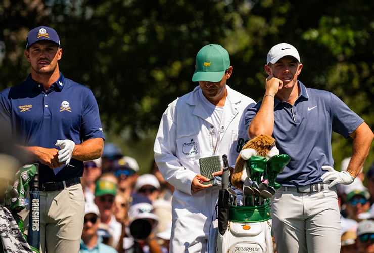 Bryson DeChambeau says Rory McIlroy did not speak to him the entire final round