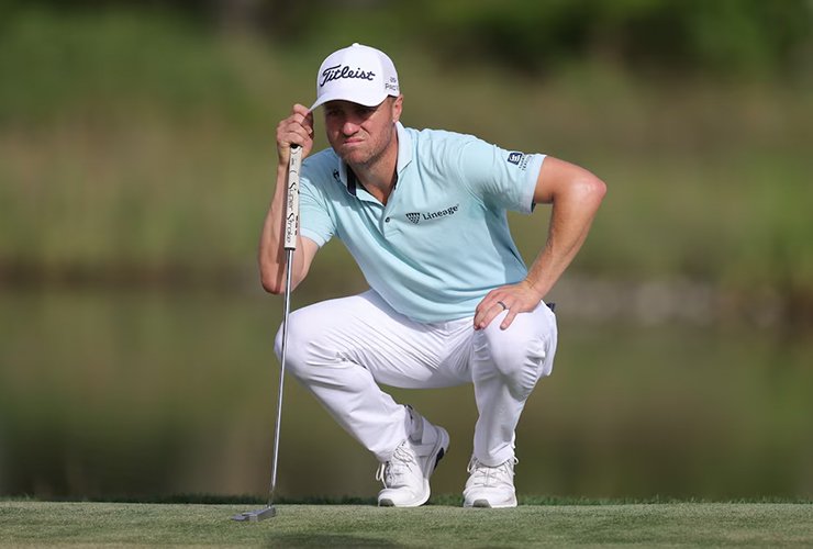 The prototype Scotty Cameron putter Justin Thomas used to win the 2025 RBC Heritage