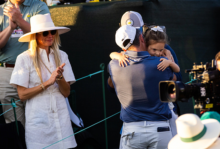 Rory McIlroy’s heartwarming father-daughter moment after his win was perfect on every level