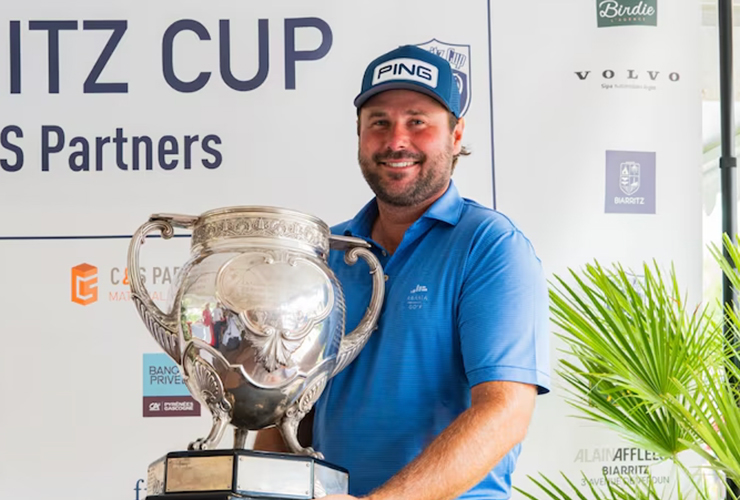 Former European Ryder Cup star returns from retirement, wins on Alps Tour, won’t accept prize money