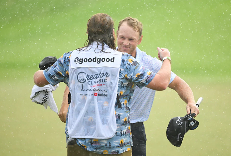 Brad Dalke beats the field—and the weather horn—to win big payday at the Creator Classic