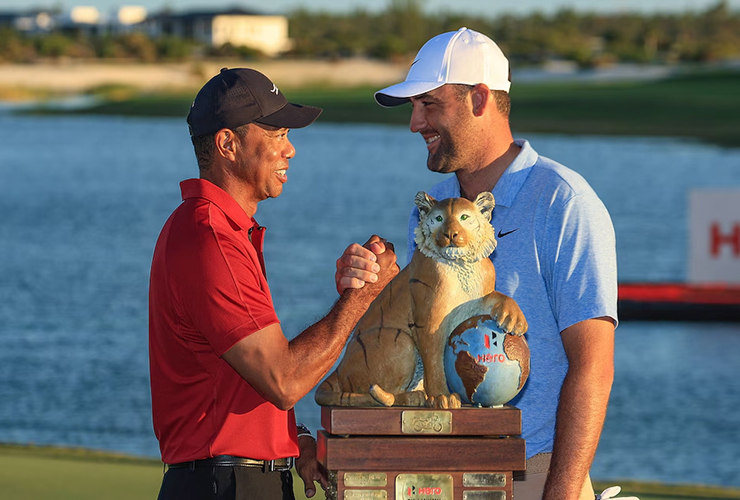 Scottie Scheffler shares how one round with Tiger Woods turned him into the most dominant force in golf