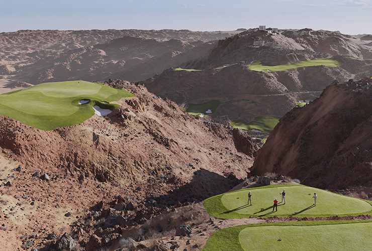Trojena Northern Golf Course – NEOM Highlands Hole 02