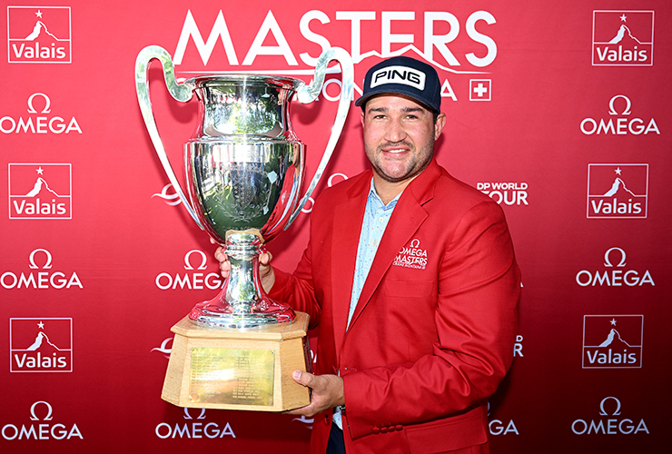 Thriston Lawrence crowned King of the Mountains for second time at Omega European Masters