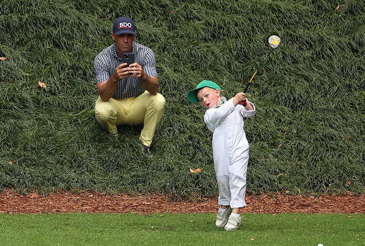 Billy Horschel’s son mirrors dad’s golf swing to a T, is a candidate for most adorable golf moment of the year