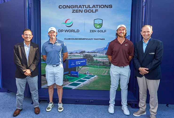 Rory McIlroy and Tommy Fleetwood expand DP World global grassroots golf initiative in India