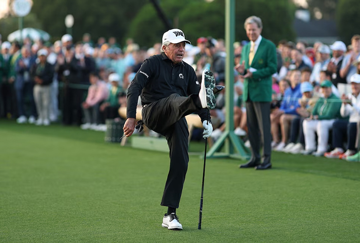 Donald Trump reveals the incredible feat Gary Player achieved during a recent round of golf with the President