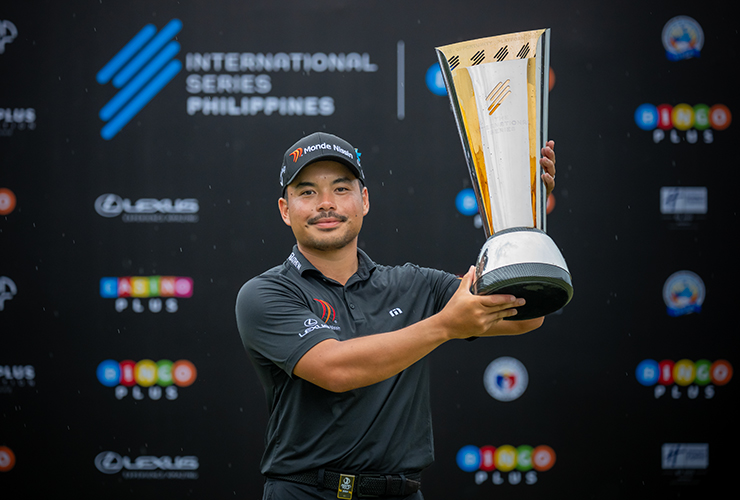 Home favourite Miguel Tabuena wins International Series Philippines