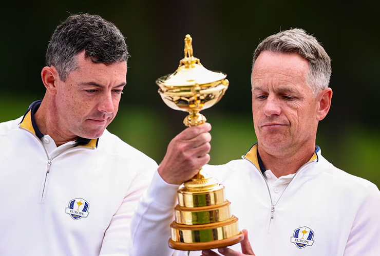 Luke Donald remains coy about a third Ryder Cup captaincy, lobbies for Rory McIlroy down the road
