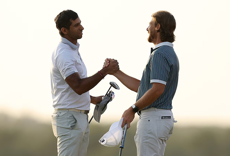 Tommy Fleetwood responds to accusations of slow play and ‘gamesmanship’ during Abu Dhabi Championship playoff