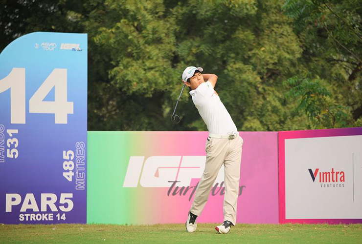 Heemin Chang leads in newly-launched Indian Golf Premier League Tour in Gujarat
