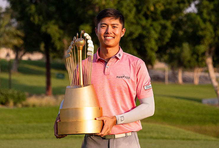 James Leow seals breakthrough victory at the Aramco Invitational Tournament in Saudi Arabia
