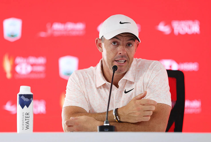 Rory McIlroy gives very reasonable response regarding who is the longer hitter in this week’s bombers pairing