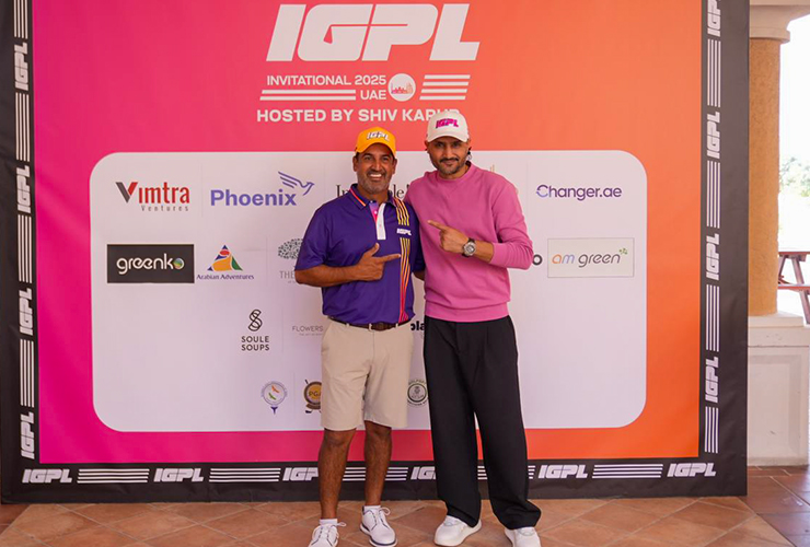 Shiv Kapur and Harbhajan Singh - IGPL UAE