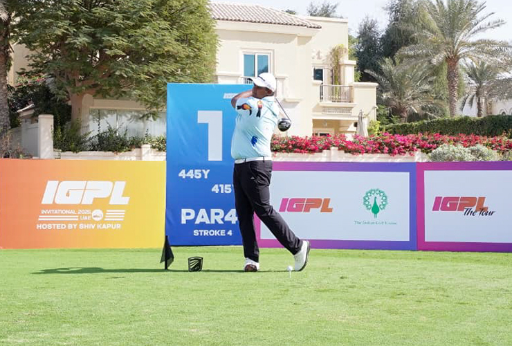 Veer Ganapathy leads after day two of IGPL UAE with Pranavi Urs in pursuit