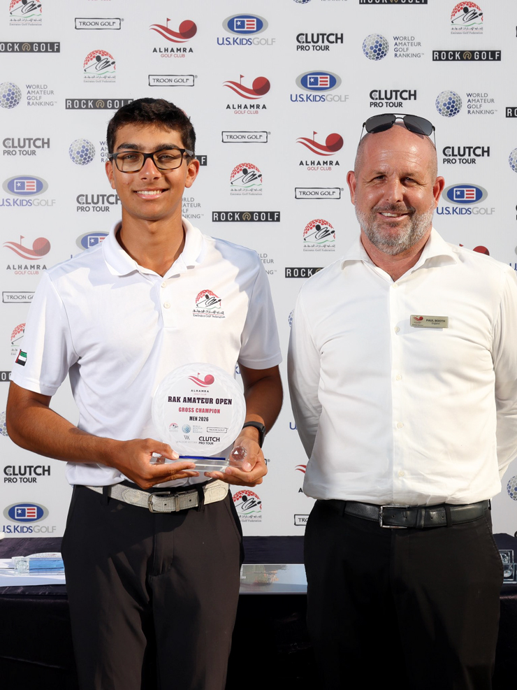 Rayan Ahmed - RAK Amateur Open - Tommy Dickson