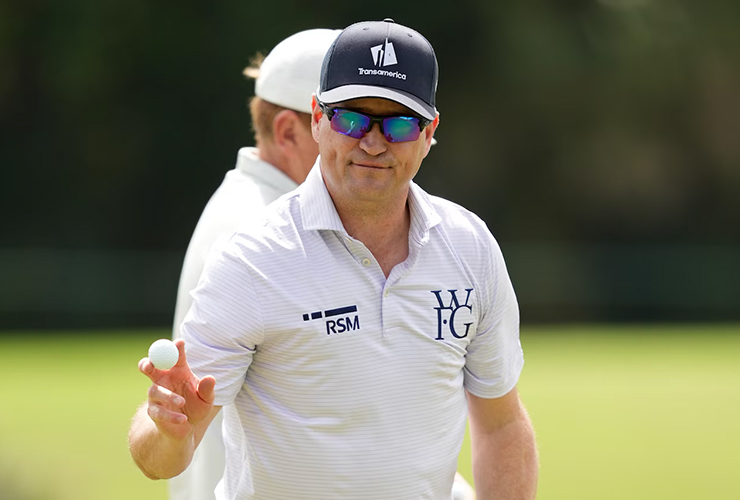 Zach Johnson cruises to victory in first Champions Tour start