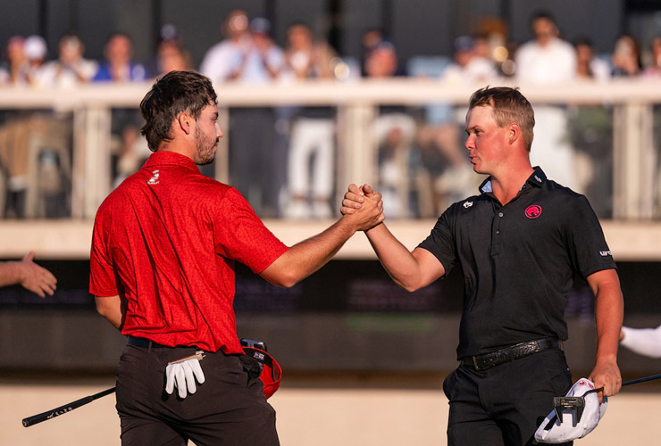 What do some of LIV Golf’s young hopefuls make of the league’s uncertain future? A pair speak up