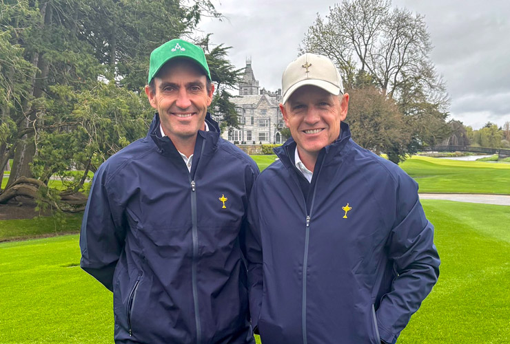 Luke Donald inspects Adare Manor ahead of 2027 Ryder Cup
