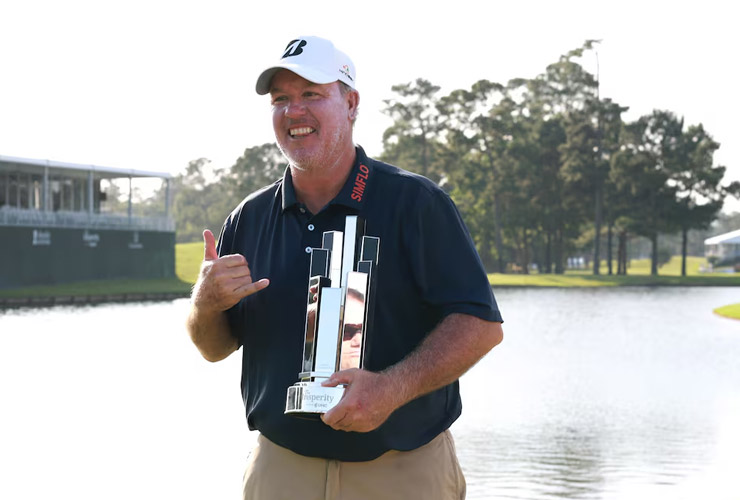 ‘It’s just been a long time’: Emotional Boo Weekley picks up first win on PGA Tour Champions