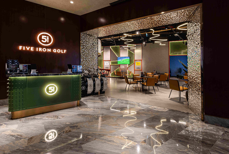 Five Iron Golf Dubai Business Bay - Beyond golf, the venue is designed as a hospitality-forward sports bar and entertainment destination