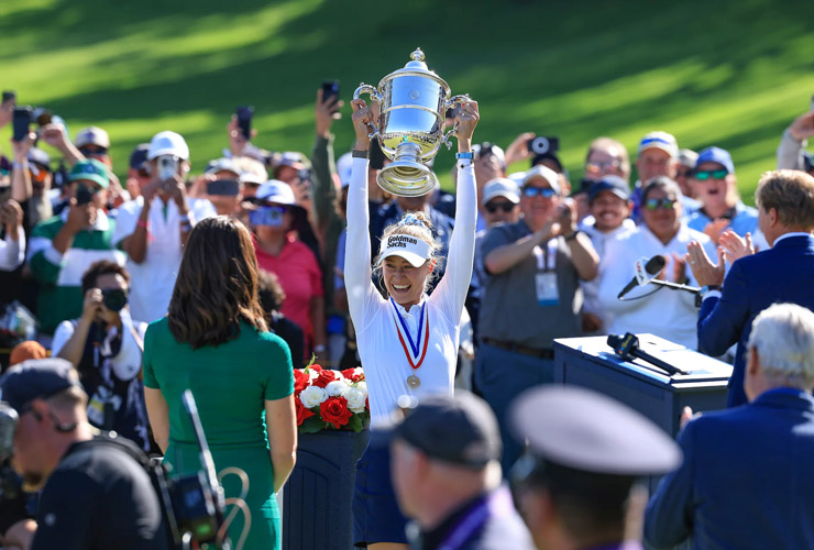 Nelly Korda continues her historic march with 2026 U.S. Women’s Open title