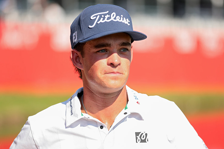 Hello, world! With Scottie Scheffler in hot pursuit, Jackson Koivun calmly wins his first tour title in only his third pro start
