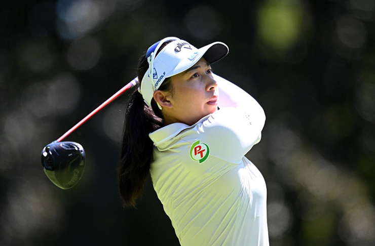 Jeeno Thitikul is happy to be back at one of her favourite places