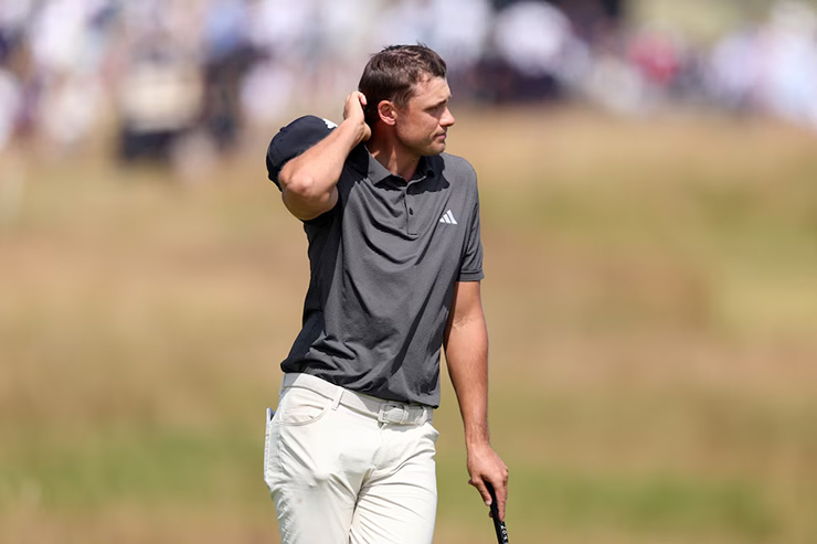 The Open 2026: Ludvig Aberg’s travels woes lead to broken driver and launch monitor