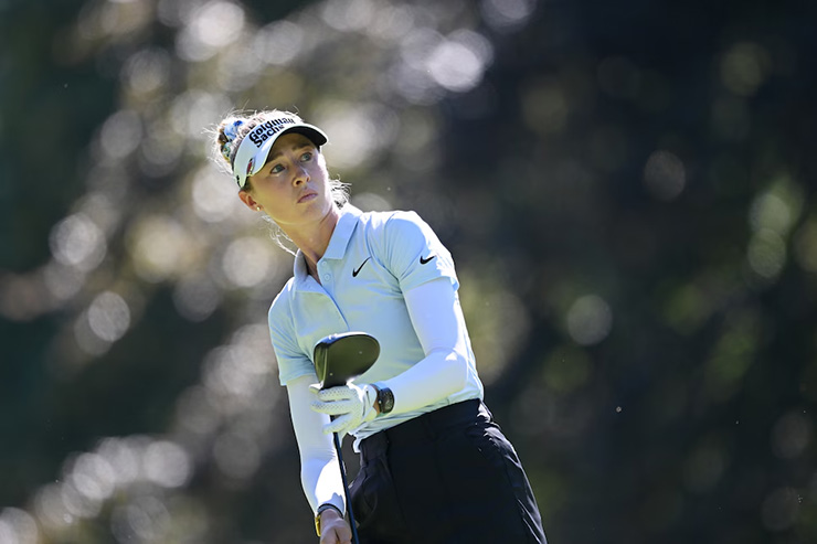 Nelly Korda struggles in Evian opening round with Hall of Fame on the line, is 11 shots back