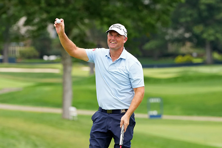 ‘I like creating records’: Padraig Harrington wins third U.S. Senior Open, keeps Stewart Cink from winning third straight major